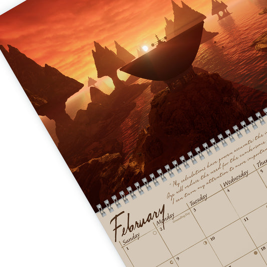 Riven 2026 Wall Calendar