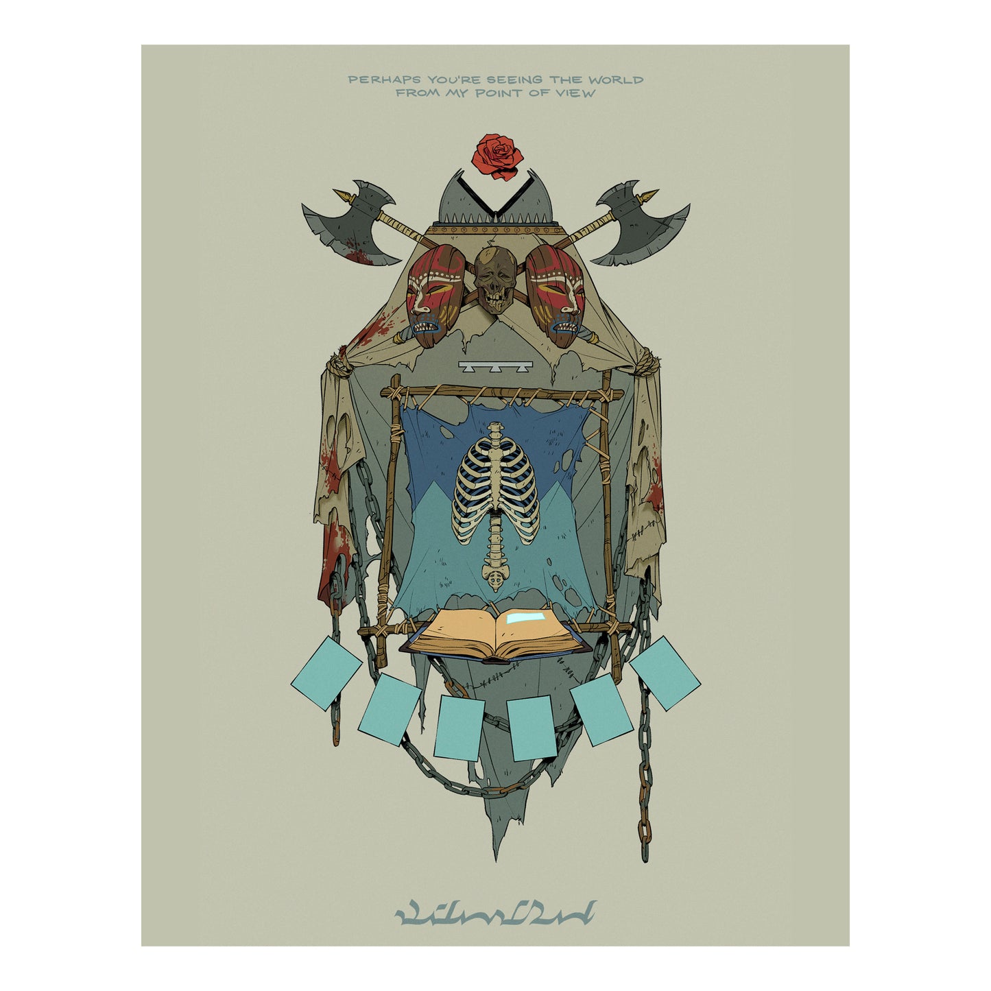 Achenar Heraldry Print (Standard Edition)