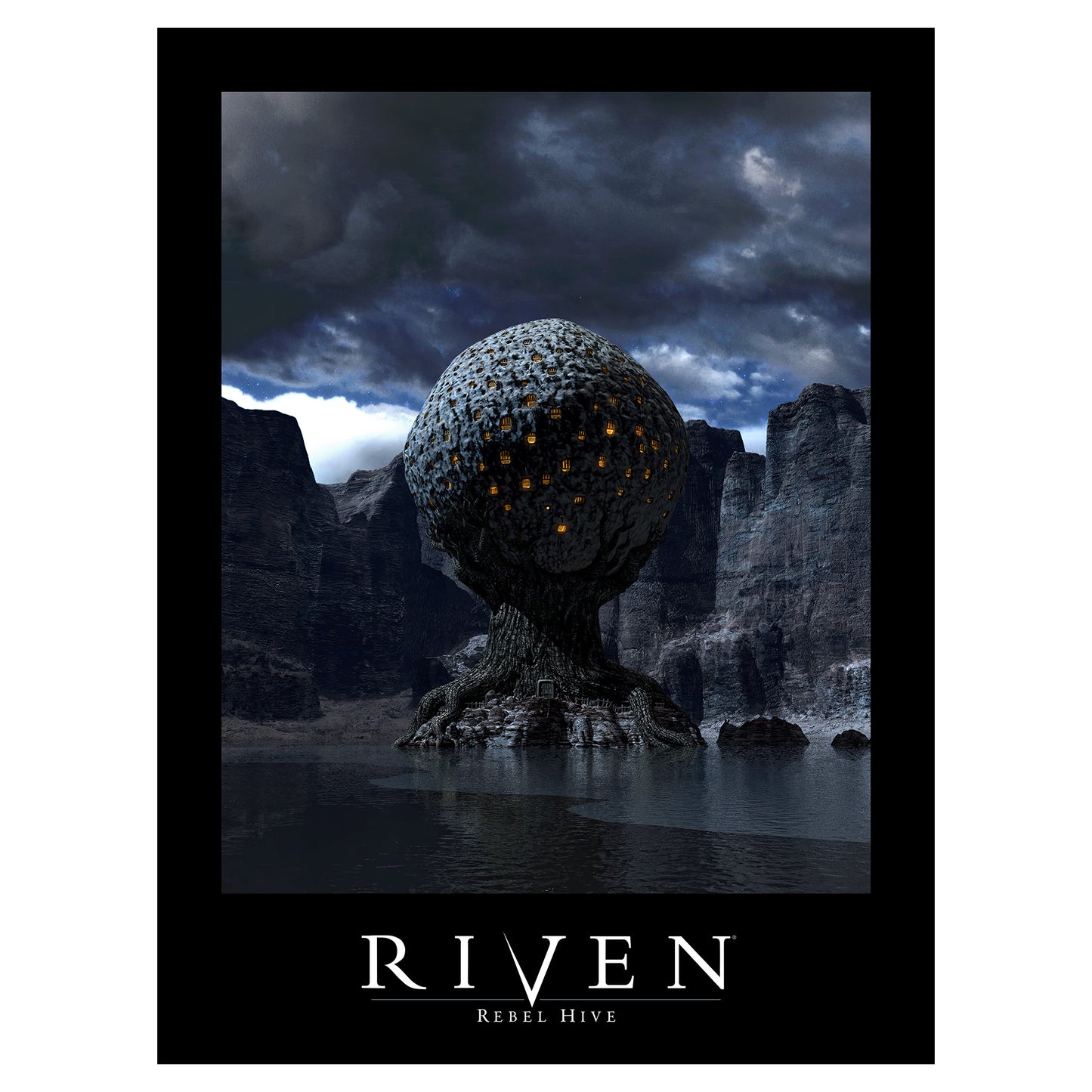 Classic Rebel Hive Poster
