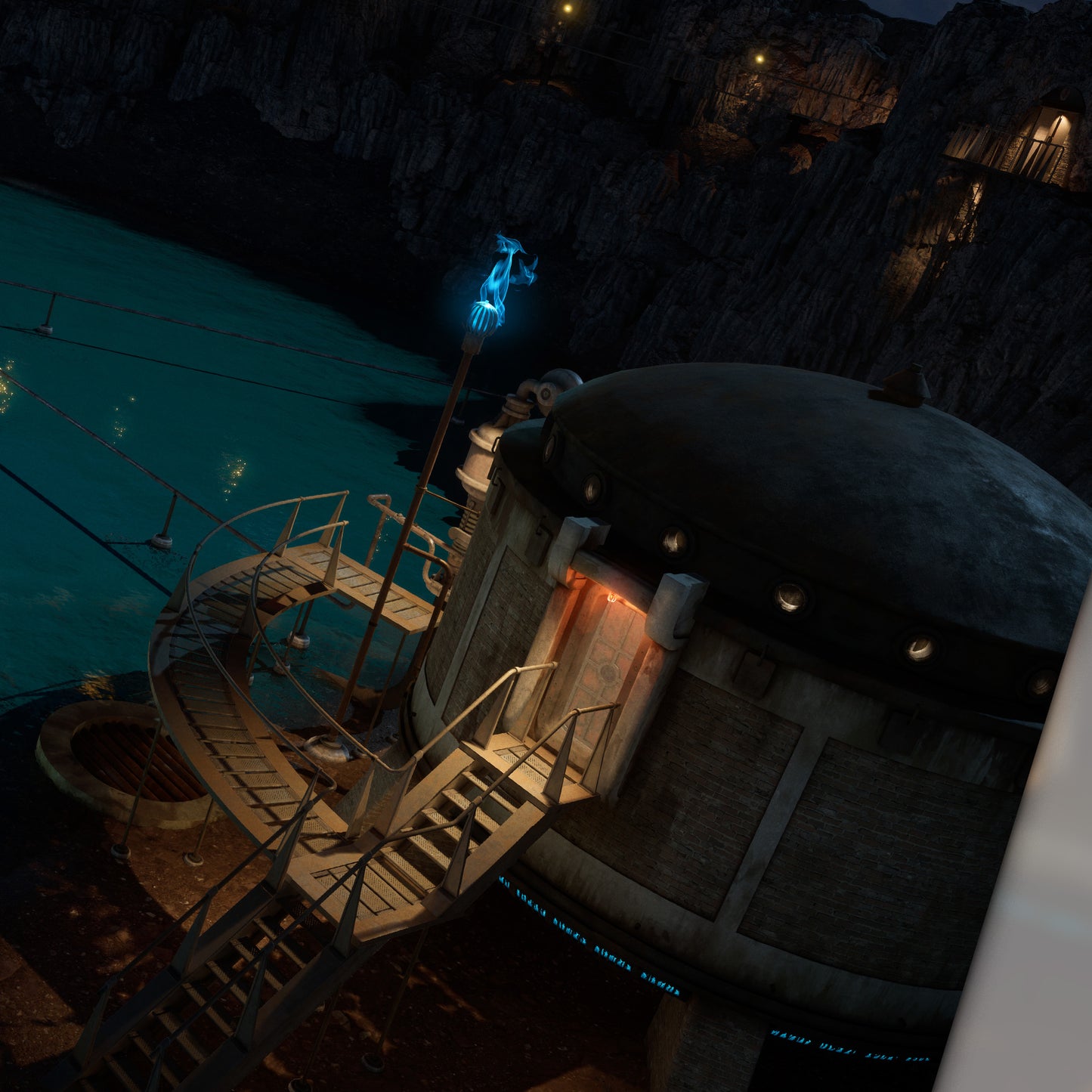 Riven Nights: Boiler Island Poster