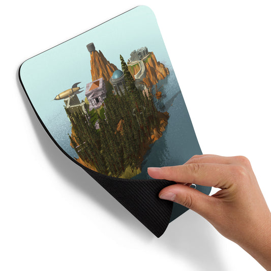 Classic Myst Island Mousepad