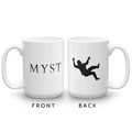 Myst - Iconic Logo + Falling Man Mug (15oz)