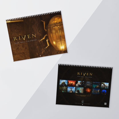 Riven 2026 Wall Calendar