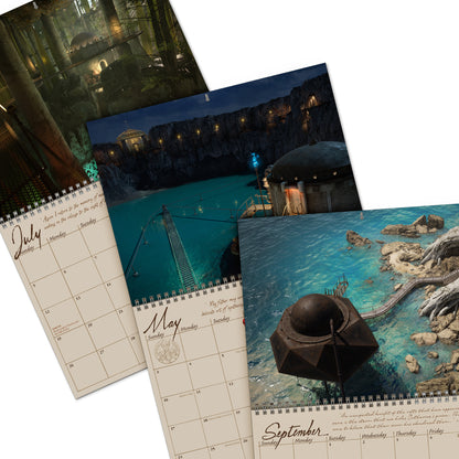 Riven 2026 Wall Calendar