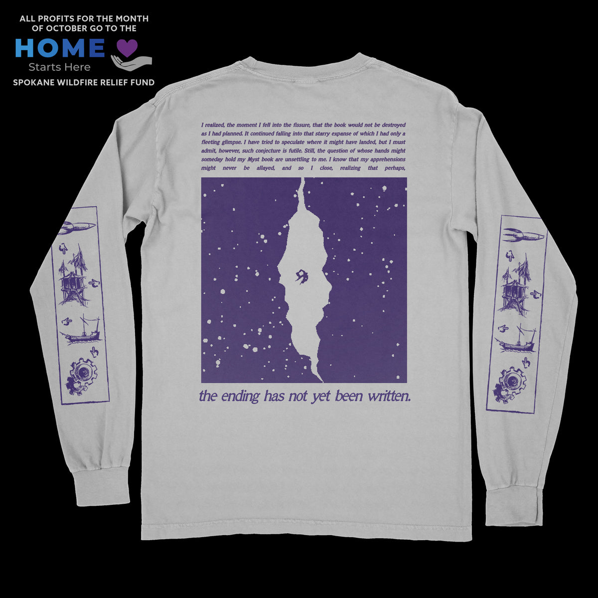 Myst "Ages" Long Sleeve Tee