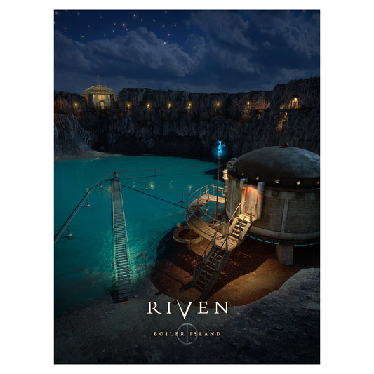 Riven Nights: Boiler Island Poster