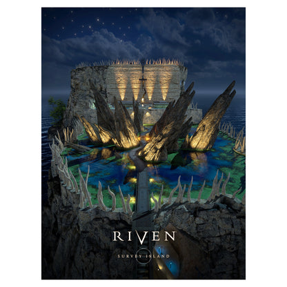Riven Nights: Survey Island Poster