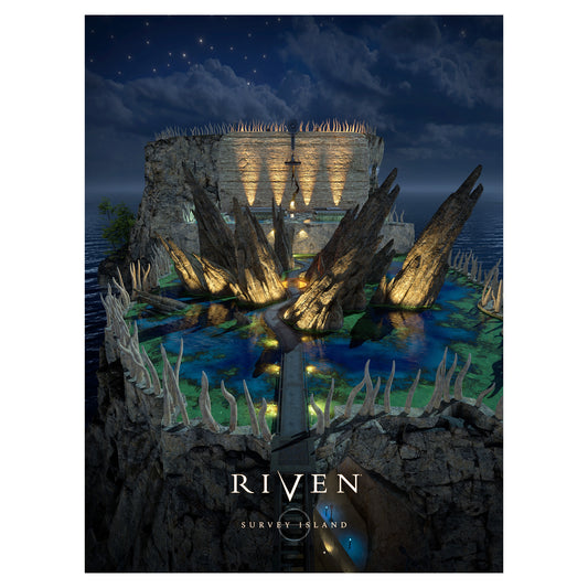 Riven Nights: Survey Island Poster