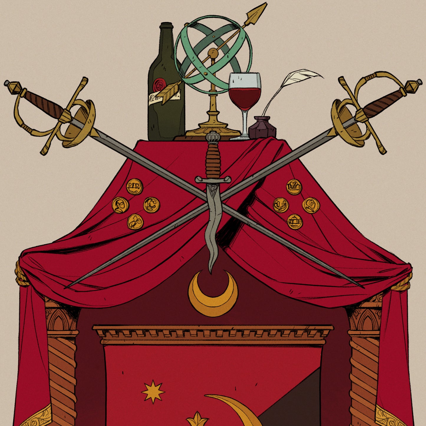 Sirrus Heraldry Print (Standard Edition)