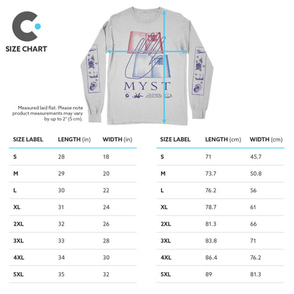 Myst "Ages" Long Sleeve Tee