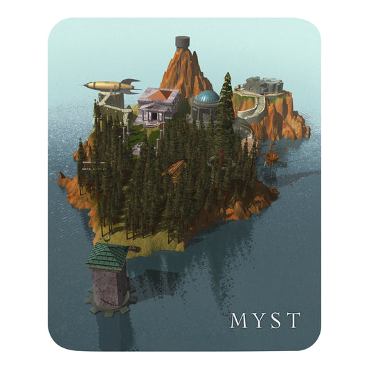 Classic Myst Island Mousepad