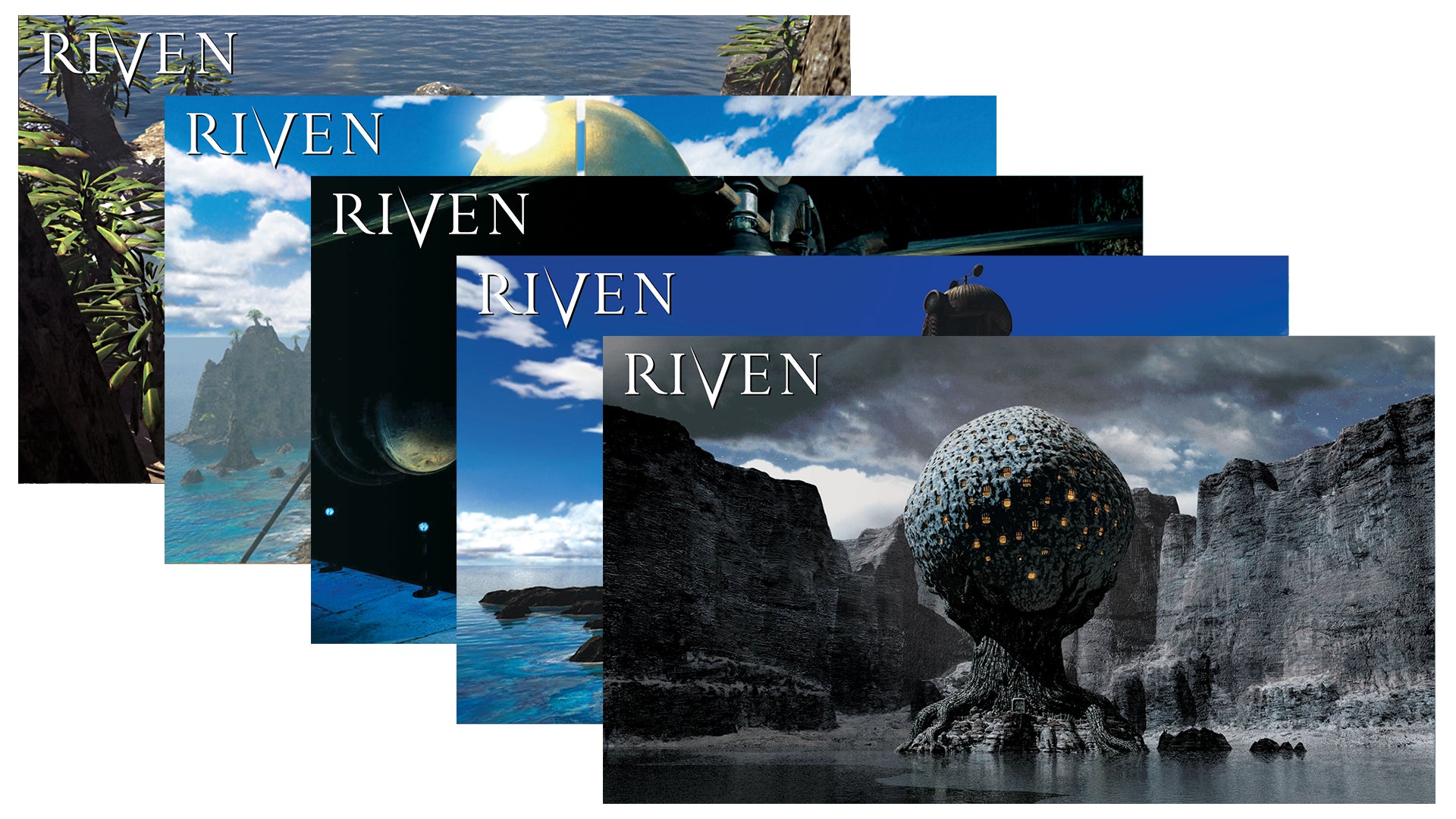 Myst Riven Logo Myst Riven Wallpaper