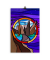 Riven - Survey Island Stained-Glass 11x17 Poster