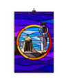 Riven - Temple Island Stained-Glass 11x17 Poster