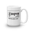 AREA MAN LIVES - KQVR Mug