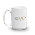 Riven Iconic Logo + Moiety Dagger Mug