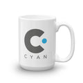 Cyan Logo Mug