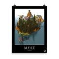 Myst Island Iconic Poster
