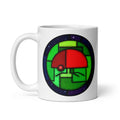 Riven - Beetle Sigil Mug - Stained-Glass Motif  (11oz)