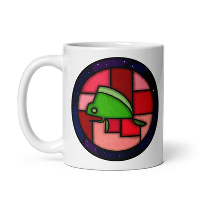 Riven - Whark Sigil Mug - Stained-Glass Motif  (11oz)